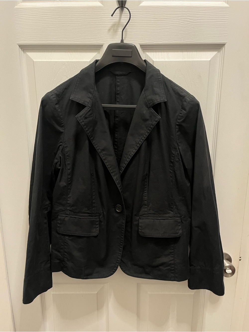 Burberry Black Women's Single-Button Blazer